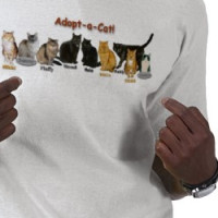 Adopt-a-Cat T-shirt