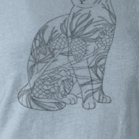 Cat Adobe Illustrator T-shirt