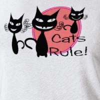 Cats Rule!!!!!!!!! T-shirt
