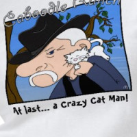 'Crazy Cat Man' T-Shirt T-shirt