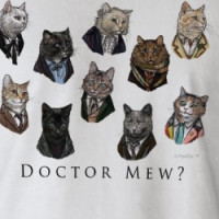 Doctor Who Cats T-Shirt T-shirt