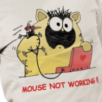 Funny Cat and Mouse T Shirt T-shirt