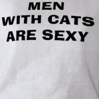 MEN WITH CATS ARE SEXY T-shirt